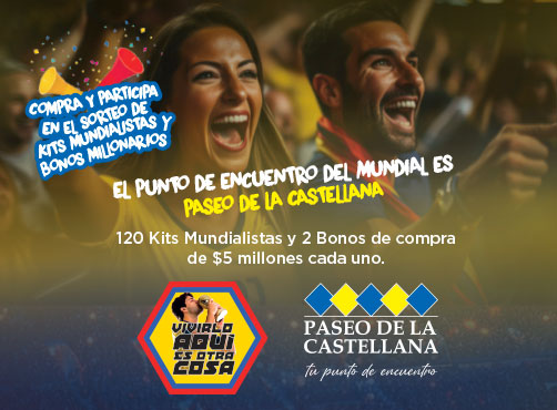 Vive el mundial en Paseo de la Castellana